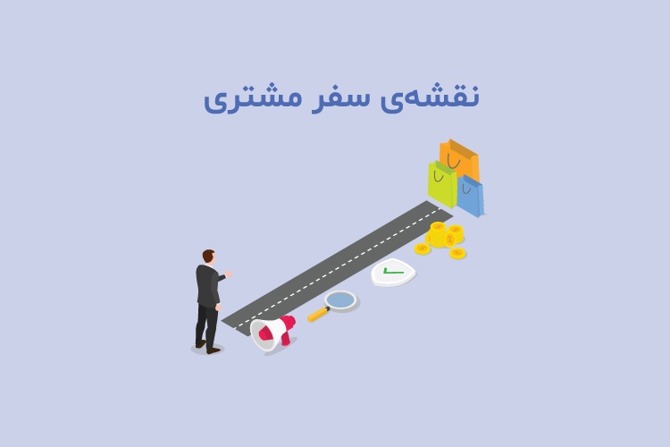 نقشه سفر مشتری